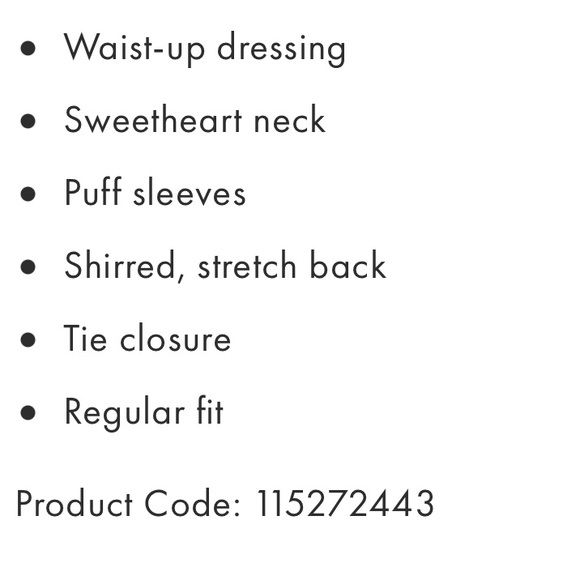 Free People Chloe Puff Sleeve Blouse Smocked Peasant Top Size XS - Picture 12 of 14